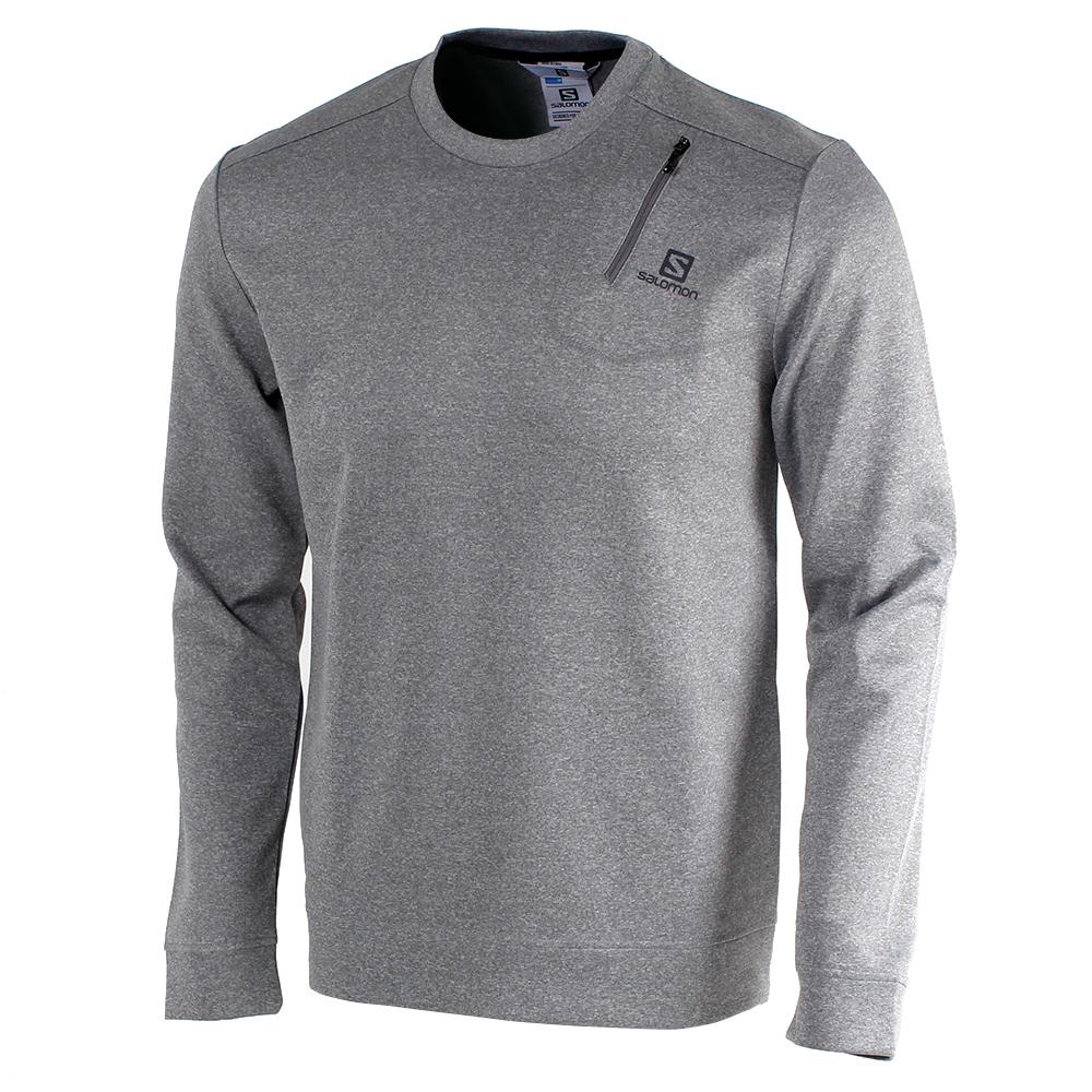 Pullover Salomon Hombre Gris - Salomon Argentina ECHO M,180567-VAF